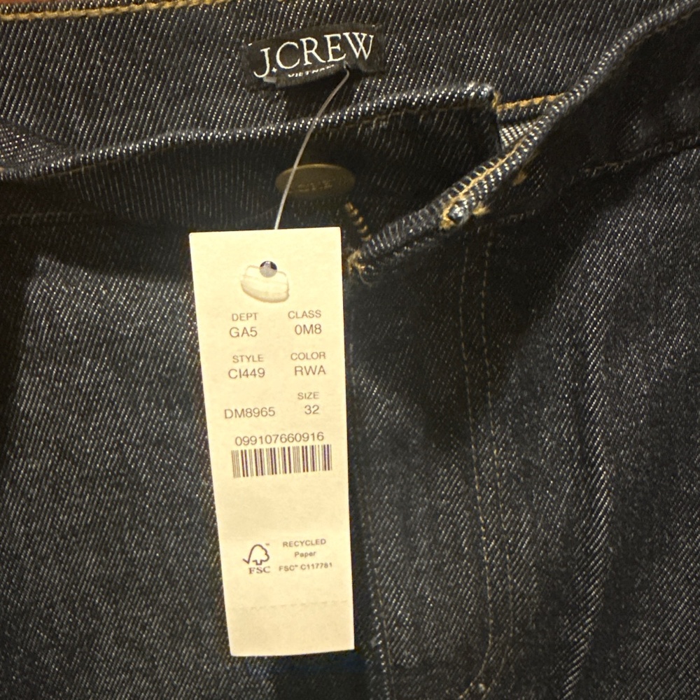 J.CREW denim jean skirt - Picture 2 of 3